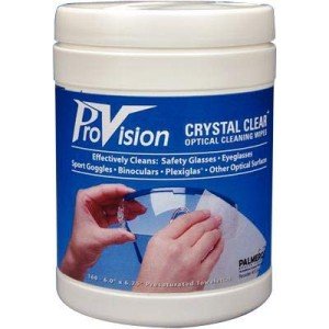 Pro-Vision Crystal Clear Optical Cleaning Wipes - 160 Pack