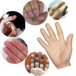 Silicone Finger Protectors for Dry Skin Relief (20pcs)