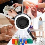 400 Pcs Black Disposable Finger Cots for Safety