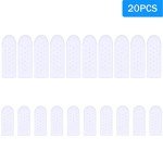 Silicone Finger Protectors - 20 Pack, White