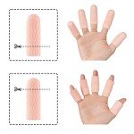 12 PCS Gel Finger Protectors for Outdoor Safety