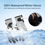 GOESTRIC Waterproof Insulated Winter Gloves - Unisex