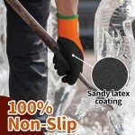 FreezeGuard Winter Work Gloves - 2 Pairs