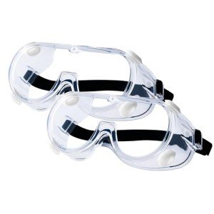 2-Pack Anti-Fog Safety Goggles for Versatile Use