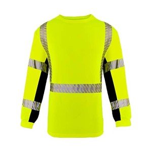 High Visibility Reflective Safety Work T-Shirt