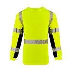 High Visibility Reflective Safety Work T-Shirt