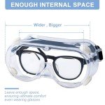 2-Pack Anti-Fog Safety Goggles for Versatile Use