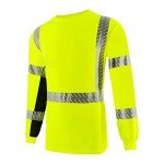 High Visibility Reflective Safety Work T-Shirt