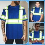 High Visibility Reflective Safety T-Shirt - 12 Pack