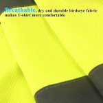 Hi-Vis Class 3 Safety Short Sleeve Shirts - 4 Pack
