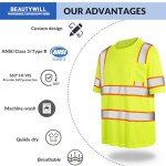 High Visibility Reflective Safety Shirts for Work
