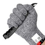 Cut Resistant Level 5 Gloves for Kitchen Safety