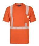 Hi-Vis Flame Resistant Short Sleeve Safety Shirt