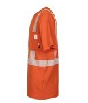 Hi-Vis Flame Resistant Short Sleeve Safety Shirt
