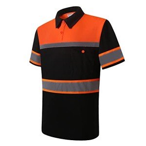 High Visibility Reflective Safety Shirt for Men