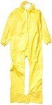 X-Large Yellow Tychem QC Chemical Coveralls