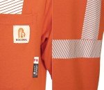 Hi-Vis Flame Resistant Short Sleeve Safety Shirt