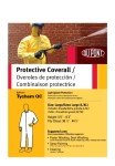 Chemical Resistant Coverall - Tychem 2000, Yellow, XL