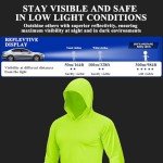 High Visibility Long Sleeve Safety T-Shirts - 6 Pack