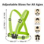 High Visibility Reflective Vests for Running & Cycling