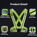 High Visibility Reflective Vests for Running & Cycling