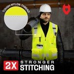 NoCry Reflective Safety Vest with Phone Pocket
