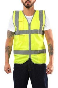Kolossus Yellow High-Visibility Safety Vest - Medium