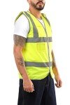 Kolossus Yellow High-Visibility Safety Vest - Medium