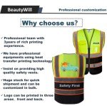 Custom High-Visibility Safety Vest with Pockets