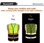 Custom High-Visibility Safety Vest with Pockets