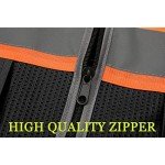 High Visibility Reflective Safety Vest with Pockets