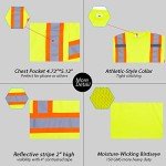 High Visibility Men's Reflective Long Sleeve T-Shirt