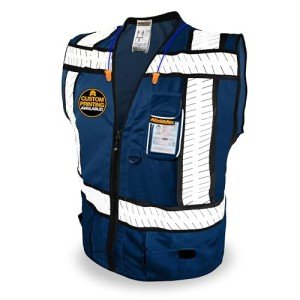 KwikSafety PURE BLUE Sheriff Hi-Vis Safety Vest