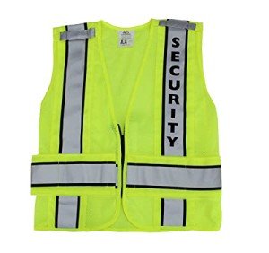 Lime Green Reflective Duty Vests for Safety