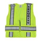 Lime Green Reflective Duty Vests for Safety