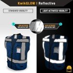 KwikSafety PURE BLUE Sheriff Hi-Vis Safety Vest