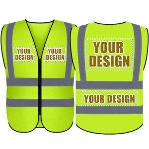 Personalized Class 2 Reflective Safety Vest