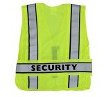 Lime Green Reflective Duty Vests for Safety