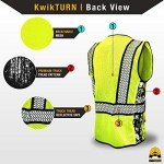 RoadBOSS High Visibility Safety Vest - 11 Pockets
