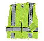 Lime Green Reflective Duty Vests for Safety