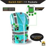 RoadBOSS High Visibility Safety Vest - 11 Pockets