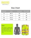 High Visibility Safety Vest with 10 Pockets - Yellow