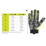 Hi-Vis Dexterity Grip Gloves - X-Large Size