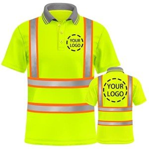 High Visibility Reflective Safety T-Shirt for Men