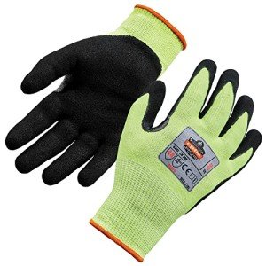 Hi-Vis Cut Resistant Gloves, Level 4 Protection