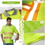 High Visibility Reflective Safety T-Shirt for Men