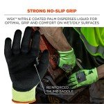 Hi-Vis Cut Resistant Gloves, Level 4 Protection
