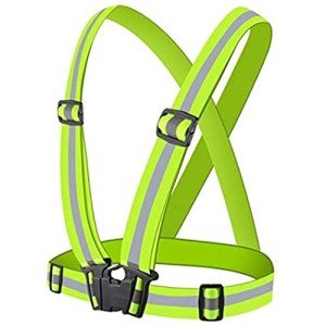 Unisex Adjustable Reflective Safety Vest for Outdoors