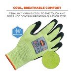 Hi-Vis Cut Resistant Gloves, Level 4 Protection