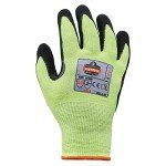 Hi-Vis Cut Resistant Gloves, Level 4 Protection